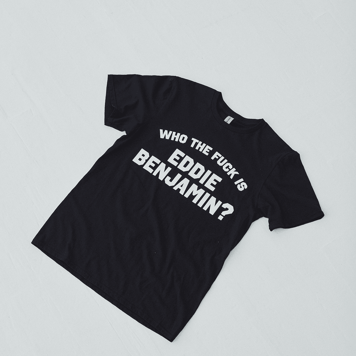 Who the Fuck is Eddie Benjamin Black T-Shirt