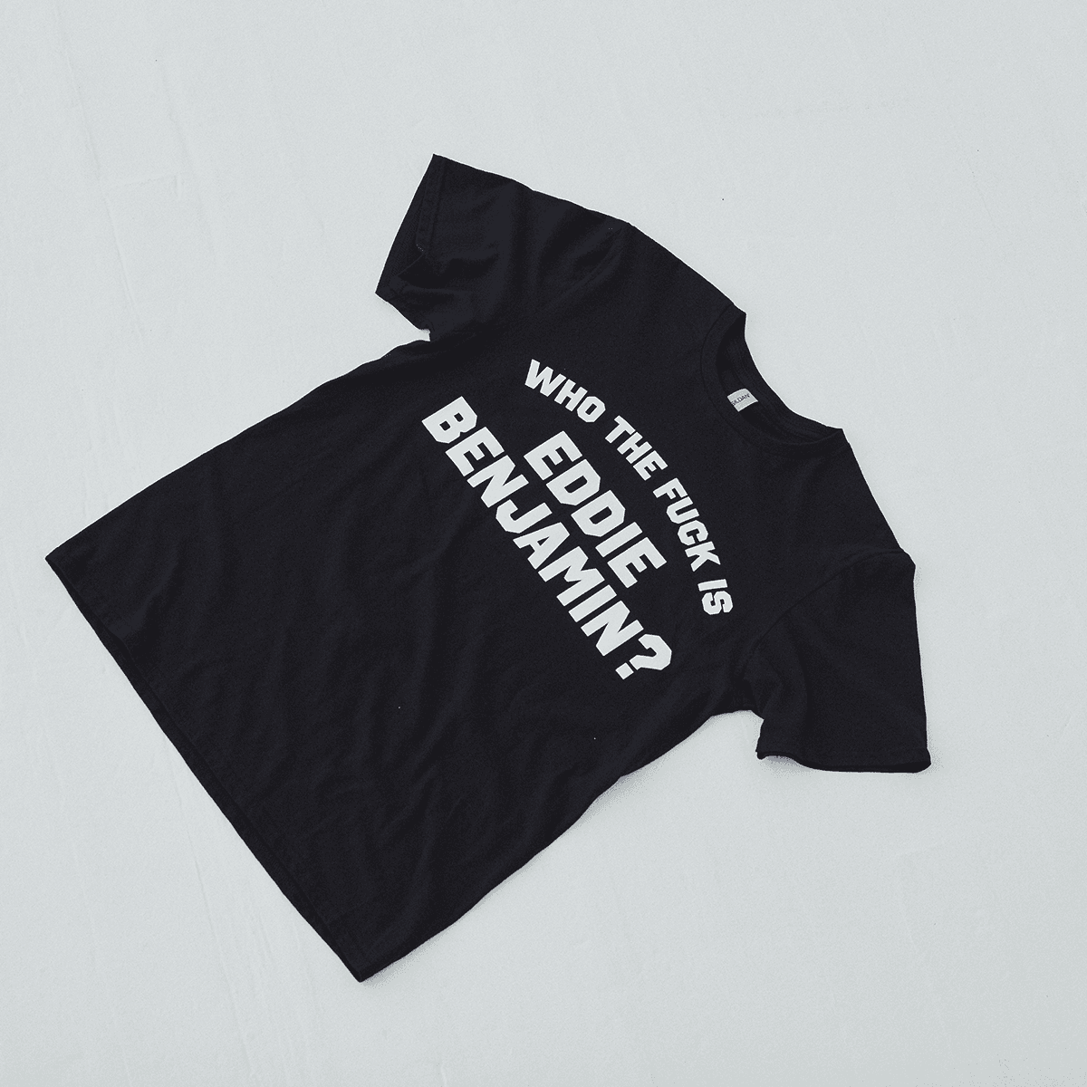 Who the Fuck is Eddie Benjamin Black T-Shirt